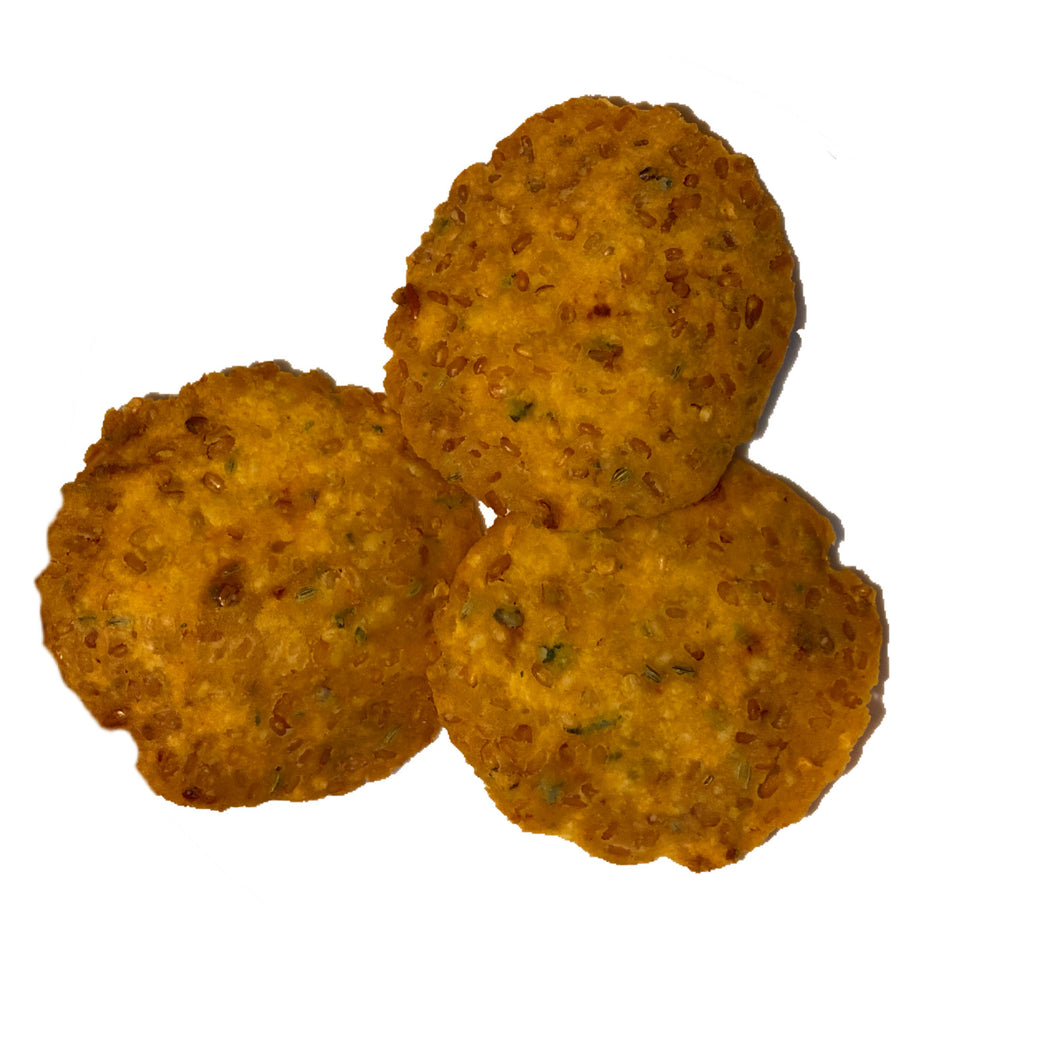 Crunchy Crackers / Paruthithurai Vadai  (பருத்தித்துறை வடை) / Thattai Vadai